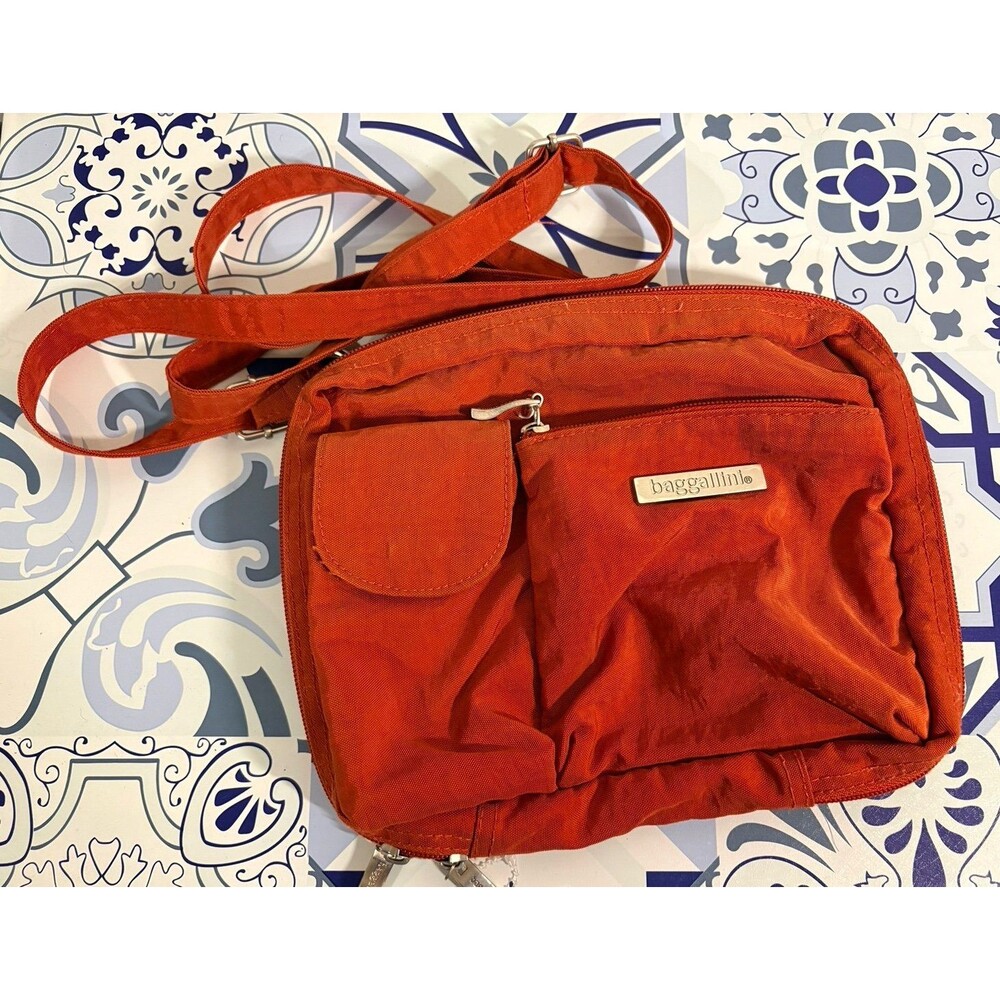 Orange Baggallini purse